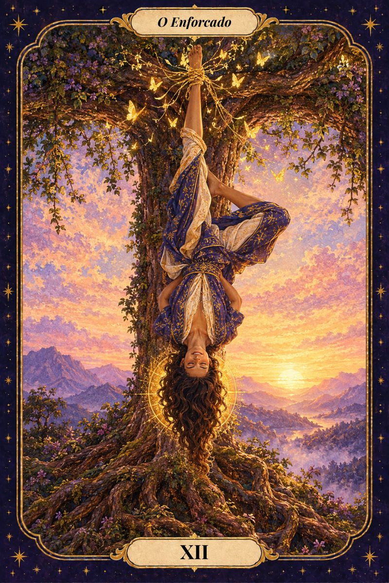 O Enforcado, arcano XII do Tarot da Libertação: nova perspectiva